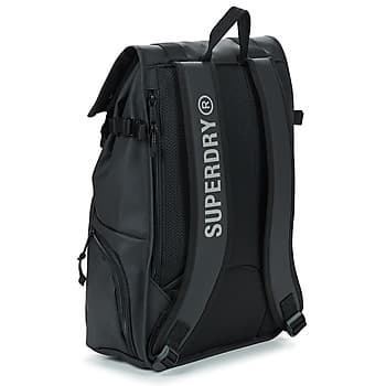 Batoh Superdry Tarp Roll Top Rucksack, černá 3