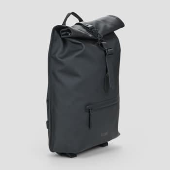 Batoh Rains Rolltop Rucksack W3, černá 2