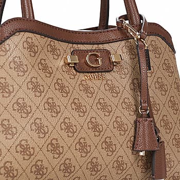 Kabelka Guess Lindsey Girlfriend Satchel, hnědá 4