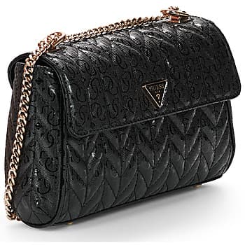 Kabelka přes rameno Guess Stacey Convertible Xbody Flap, černá 2