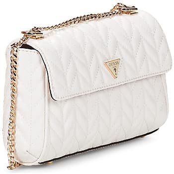 Kabelka přes rameno Guess Stacey Convertible Xbody Flap, bílá 2