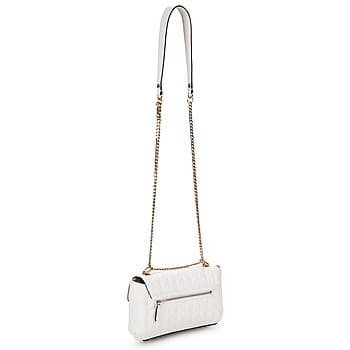Kabelka přes rameno Guess Stacey Convertible Xbody Flap, bílá 3