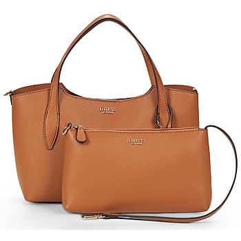 Kabelka Guess Melody 2 IN 1 Satchel, hnědá 4