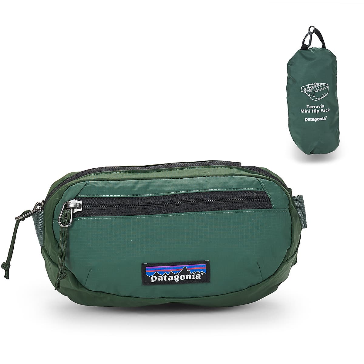 Ledvinka Patagonia Terravia Mini HIP Pack, zelená