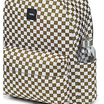 Batoh Vans OLD Skool Check Backpack 22L, hnědá 4