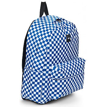 Batoh Vans OLD Skool Check Backpack 22L, modrá 2