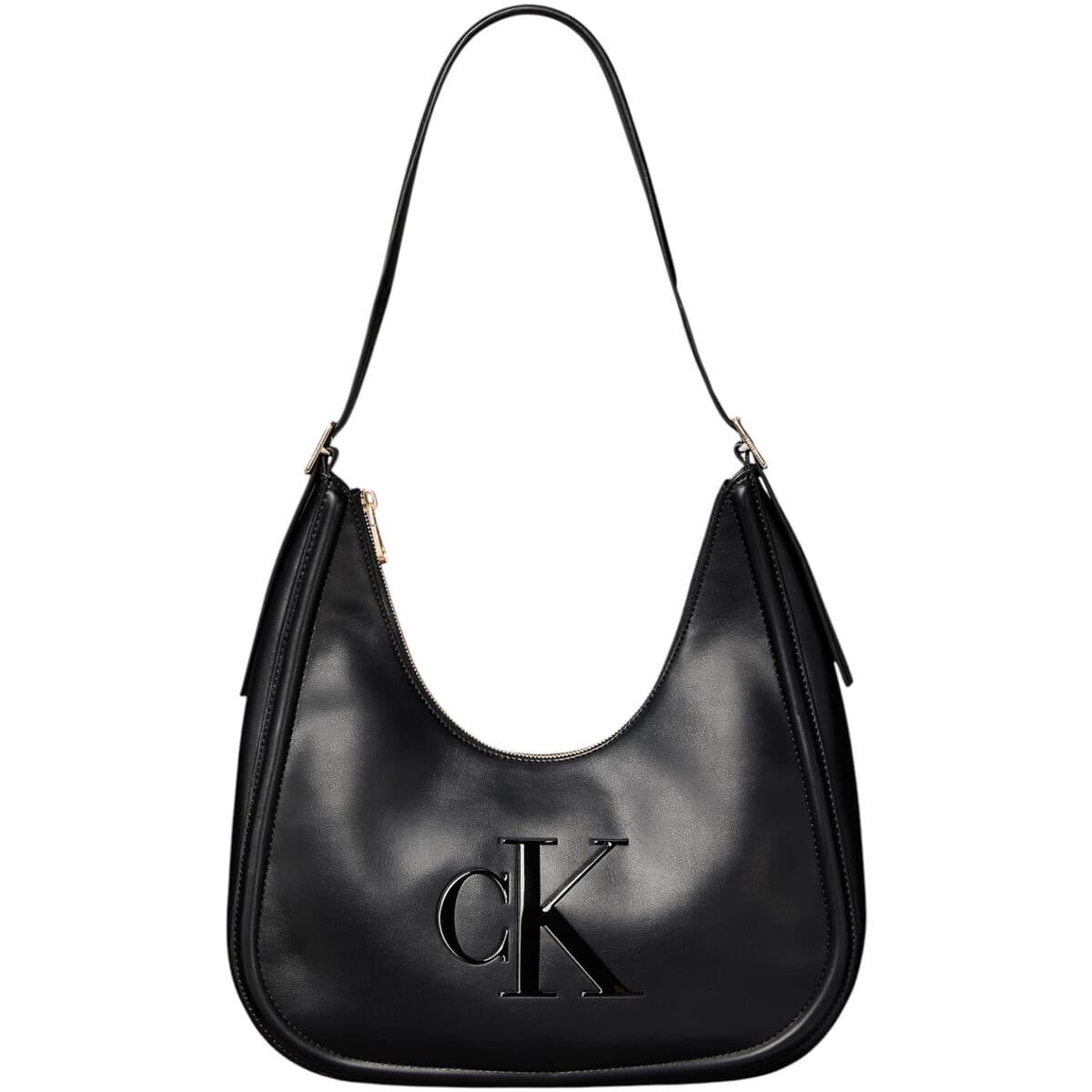Kabelka přes rameno Calvin Klein Jeans Bold CK Crescent LV04F3427G