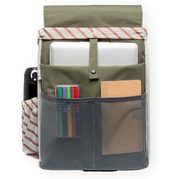 Batoh Lefrik Kaut Backpack - Olive Stripes 4
