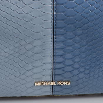 Kabelka přes rameno MICHAEL Michael Kors 38S3G7LC8E, modrá 2