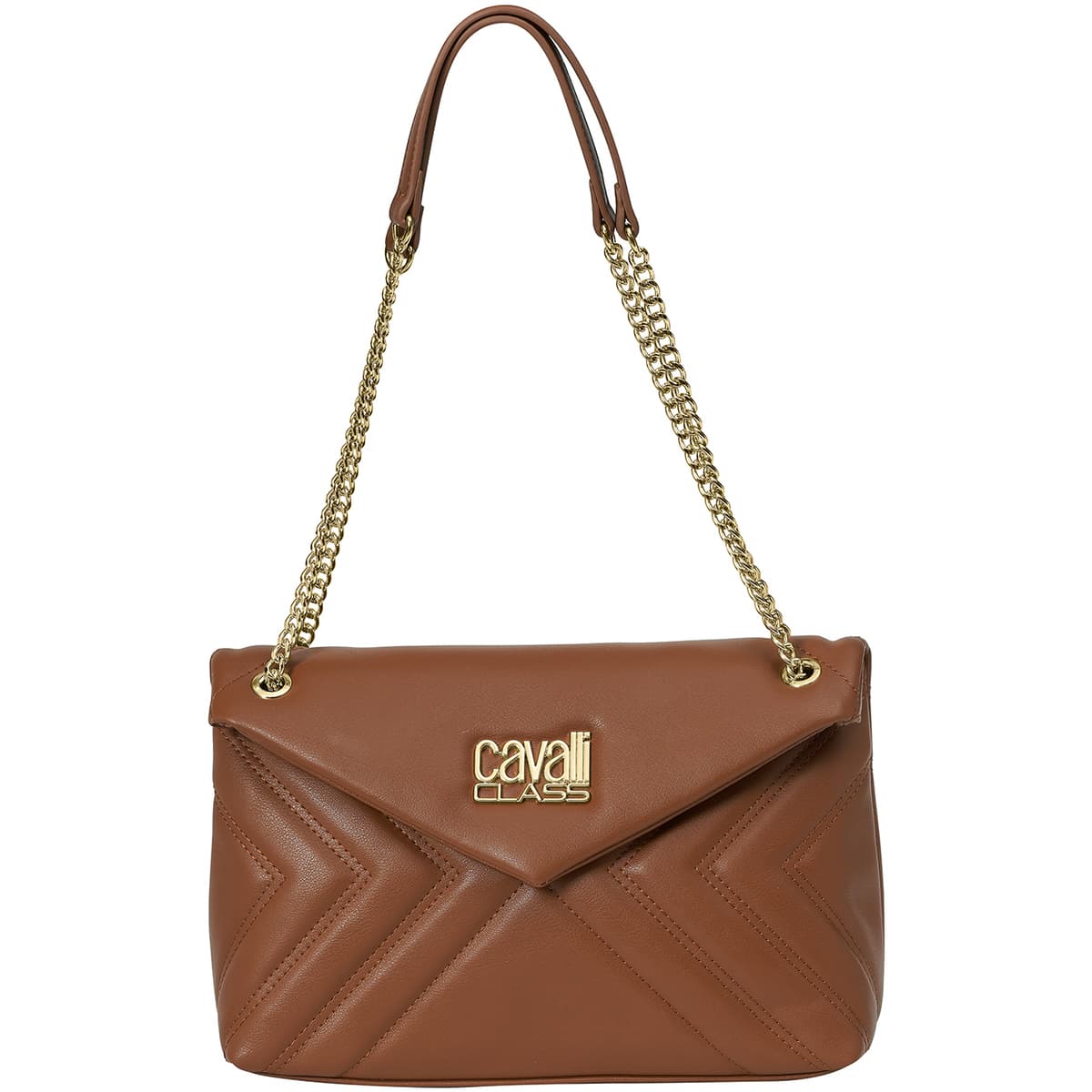 Kabelka přes rameno Roberto Cavalli CCHB0196, hnědá