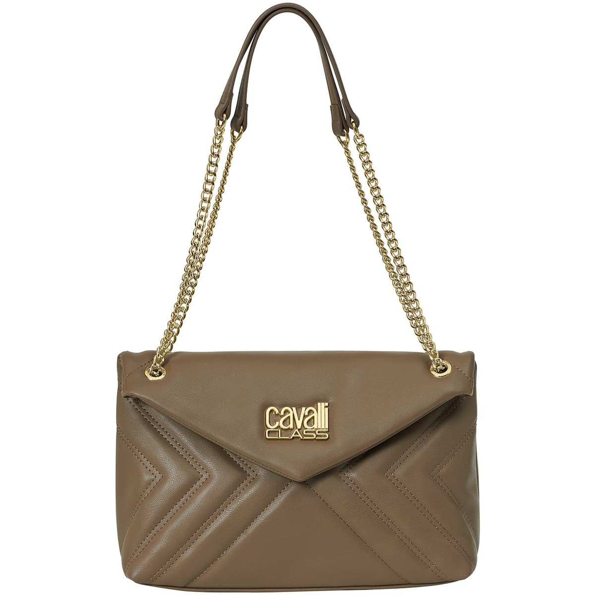 Kabelka přes rameno Roberto Cavalli CCHB0196, béžová