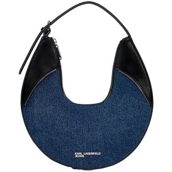 Kabelka přes rameno Karl Lagerfeld B3w30197 Klj Rebel Hobo Bag Denim 4