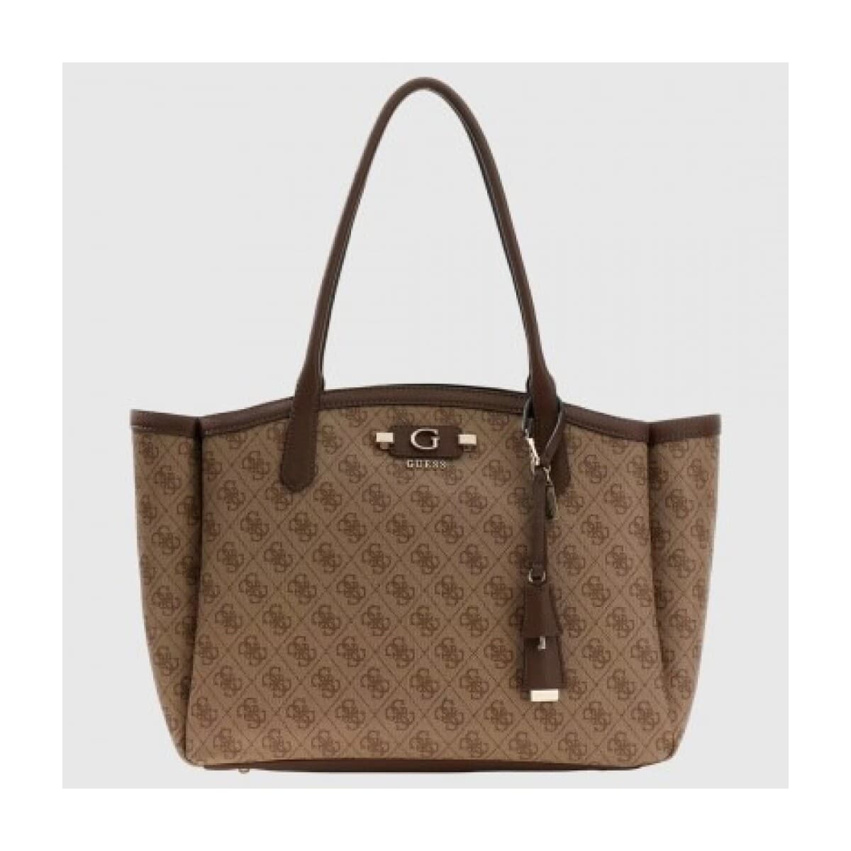 Kabelka Guess Hwsg97 49230 Lindsey Tote, hnědá