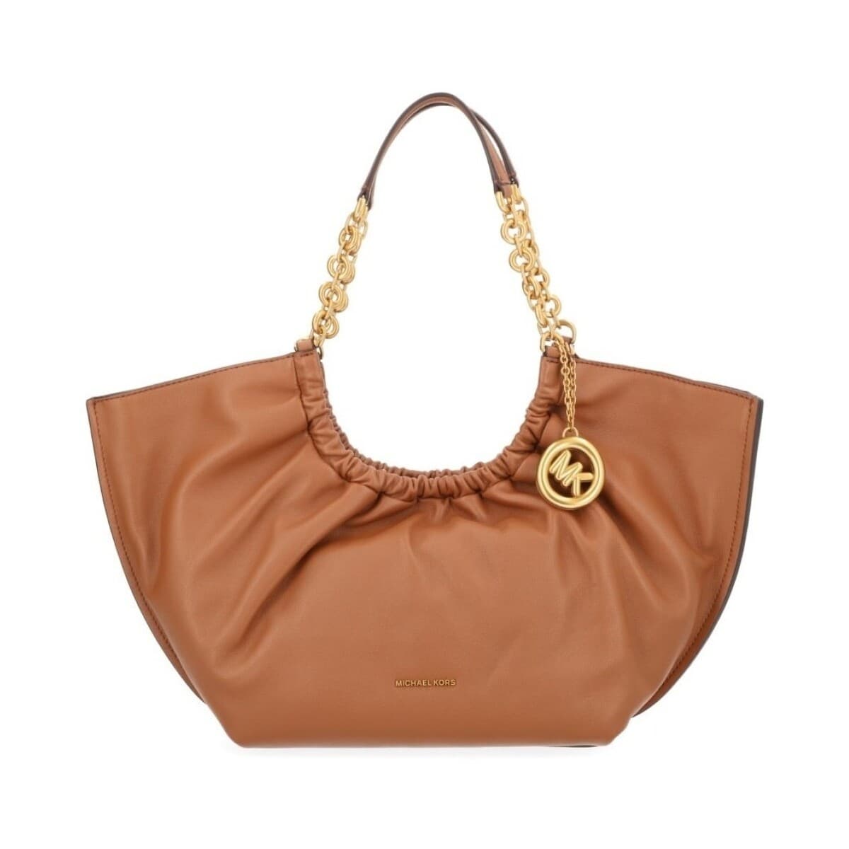 Kabelka MICHAEL Michael Kors 30t6a50t5l Sm Cinch Tote, hnědá