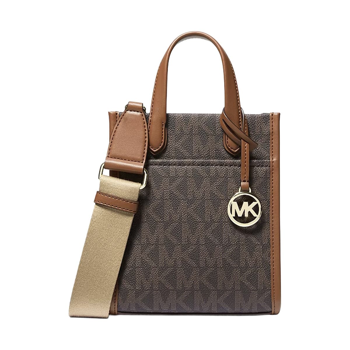 Kabelka přes rameno MICHAEL Michael Kors 38S6G3GC0B, hnědá