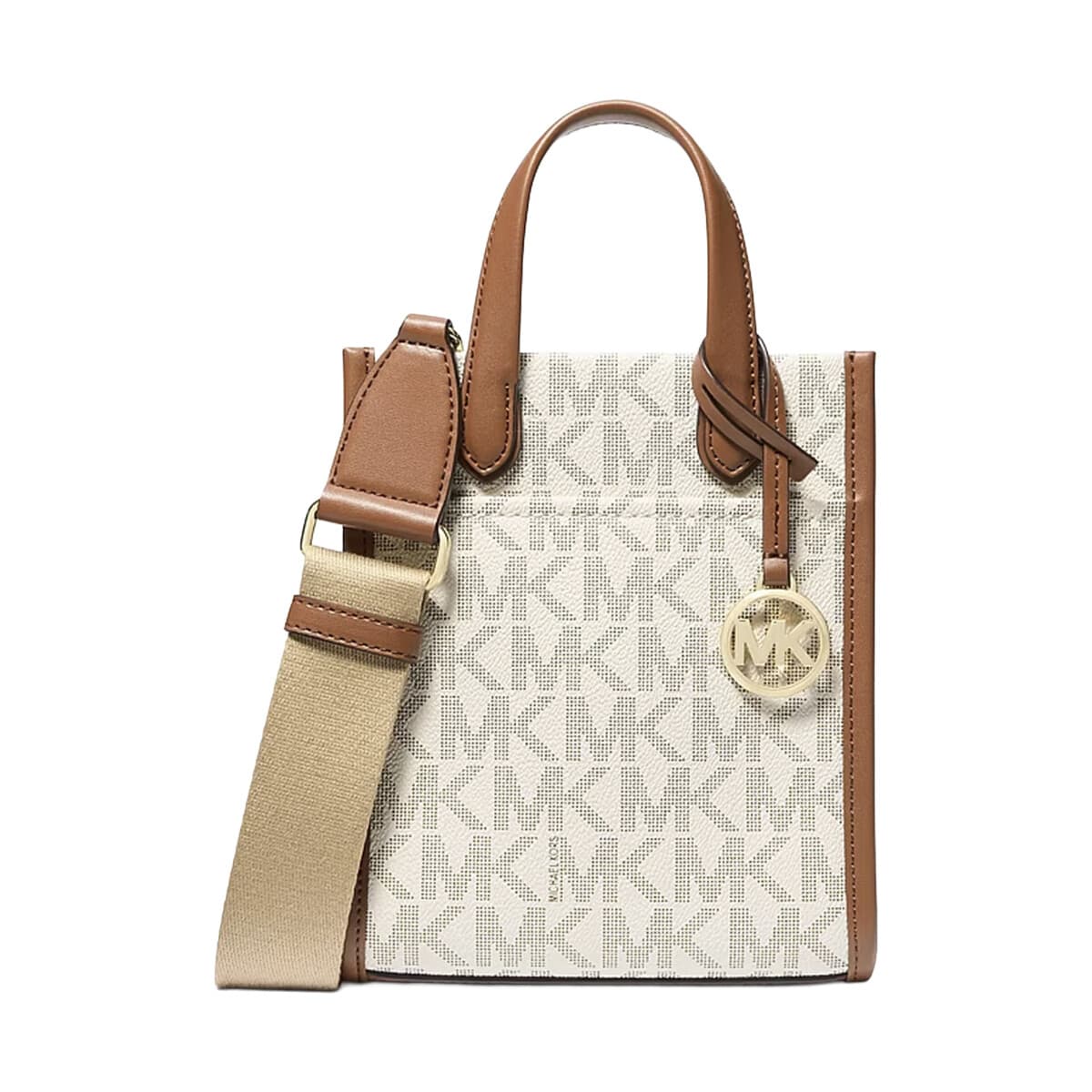 Kabelka přes rameno MICHAEL Michael Kors 38S6G3GC0B, béžová
