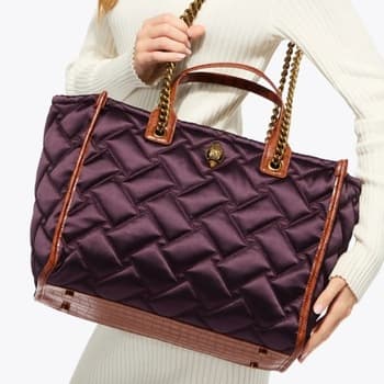 Kabelka Kurt Geiger London Hoxton Shopper, vínová 4