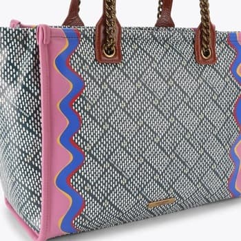 Kabelka Kurt Geiger London Hoxton Shopper, vícebarevná 4