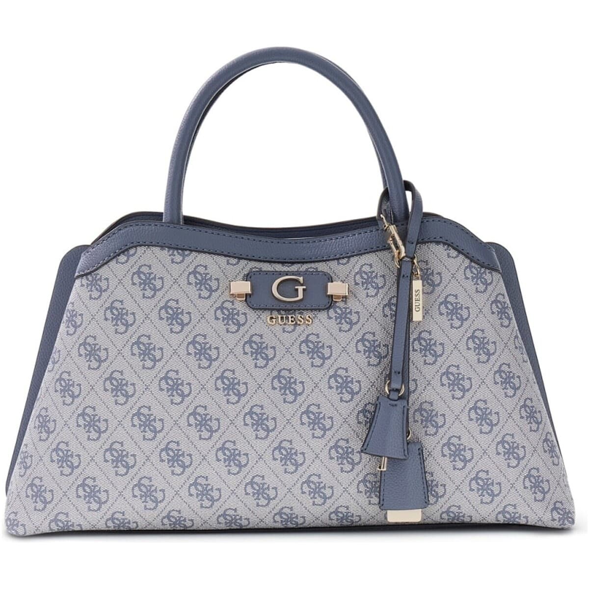 Kabelka Guess Lindsey Girlfriend Satchel, modrá