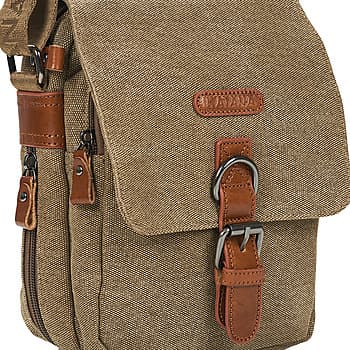 Kabelka Katana 6585 Pochette Toile Garnie Cuir 4