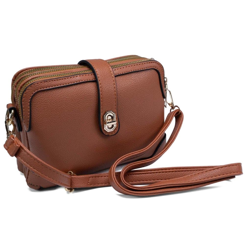 VALMIO Dámská crossbody kabelka Fidela kávová