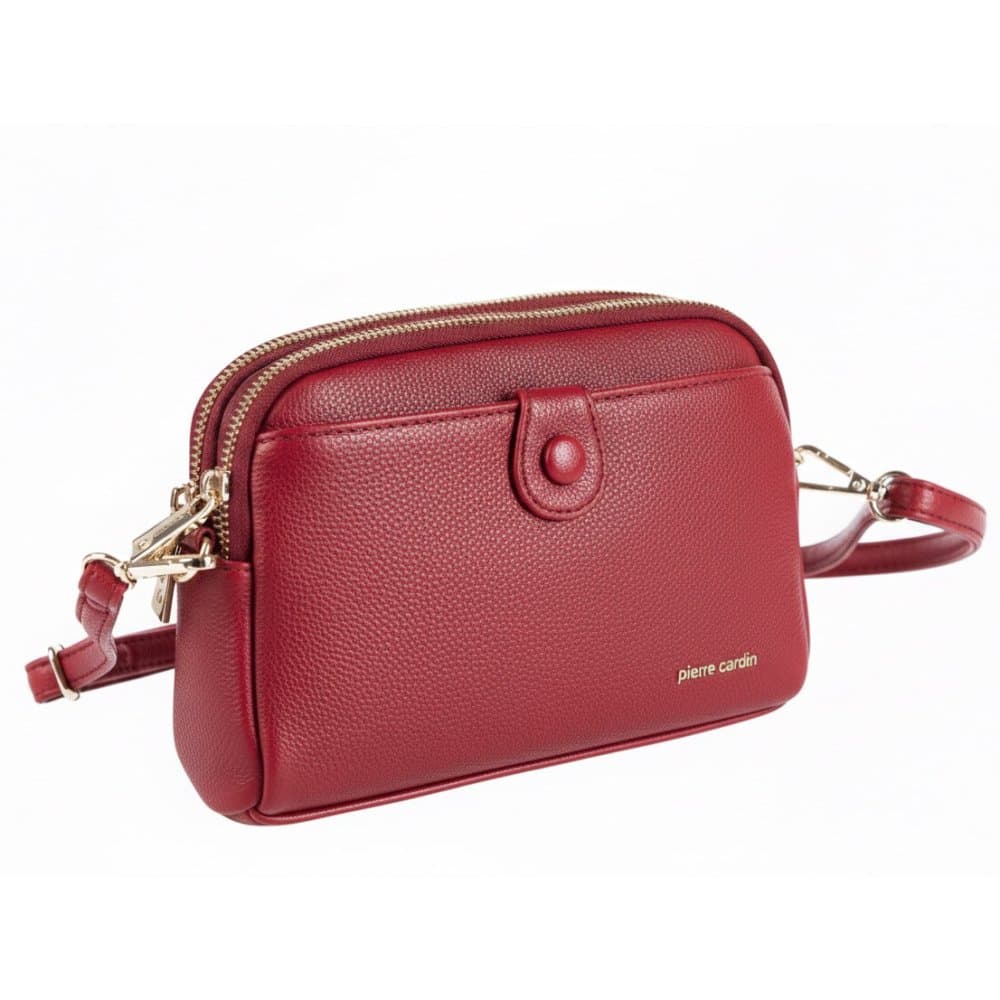Pierre Cardin Dámská kabelka Borse 23479 Červená Červená 23479-ms154-ROSSO 2