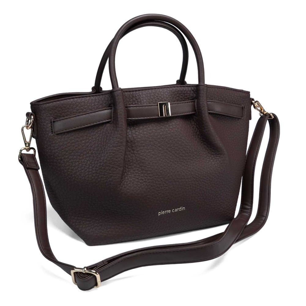 Pierre Cardin Dámská kabelka OSLO17 13563 tmavě hnědá Hnědá 13563-D.BROWN