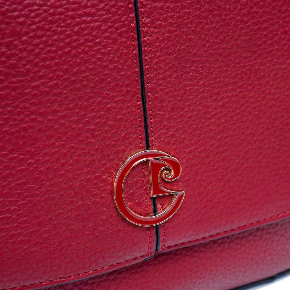 Pierre Cardin Kabelka z ekologické kůže Červená GN51 67252 2