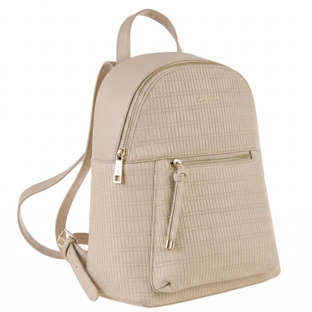 Pierre Cardin Rafinovaný dámský batoh 25185 béžový Objem 12 L 2
