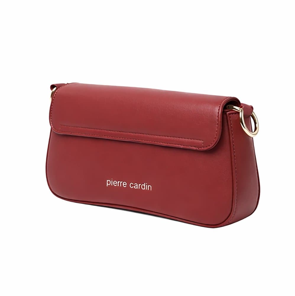 Pierre Cardin Elegantní dámská kabelka 2001 Červená Červená 2001-RED 2