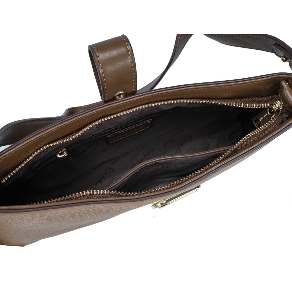 Pierre Cardin Dámská kabelka 23622 MS163 taupe Hnědá 23622-TAUPE 3