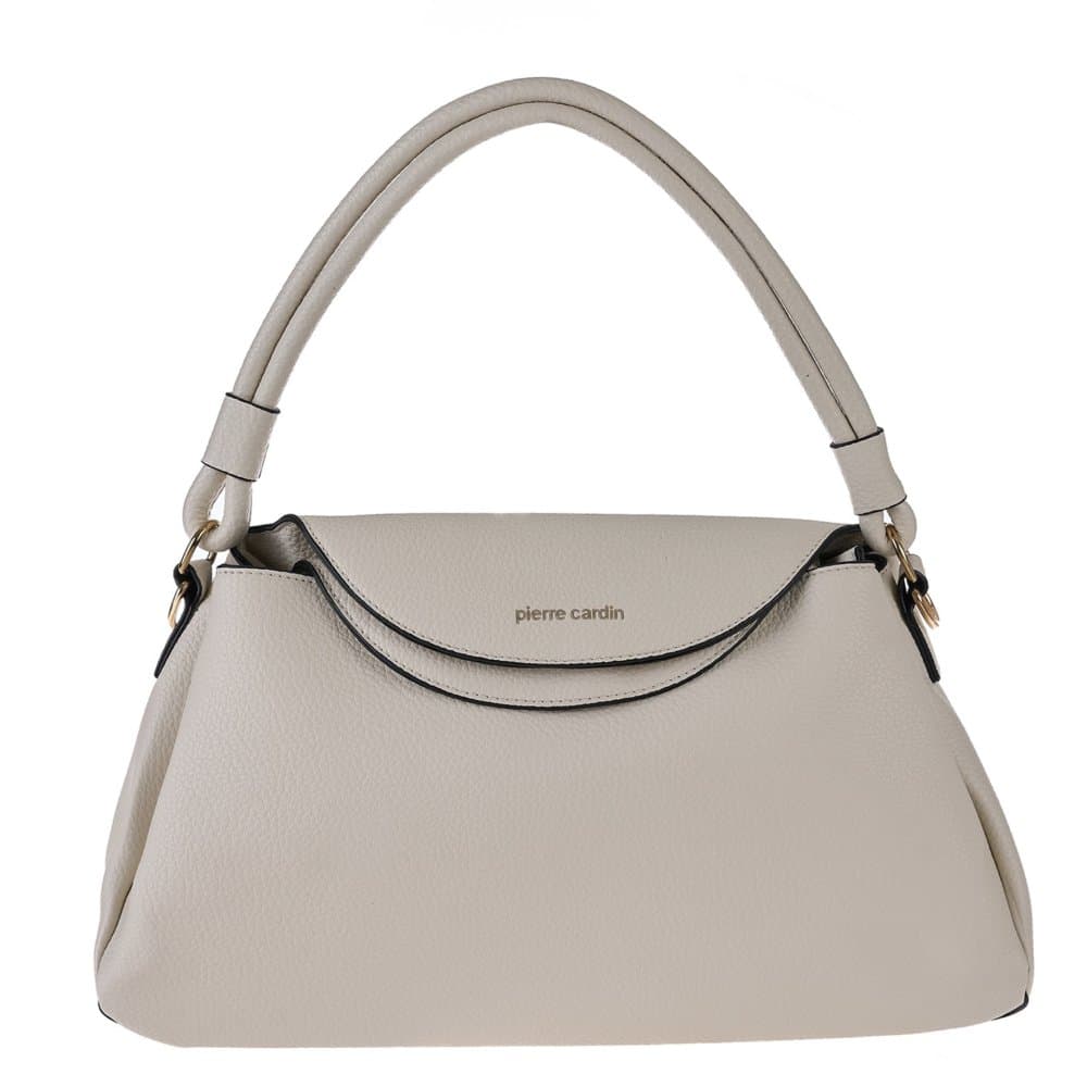 Pierre Cardin Elegantní dámská kabelka 1547 Béžová Béžová 1547-BEIGE