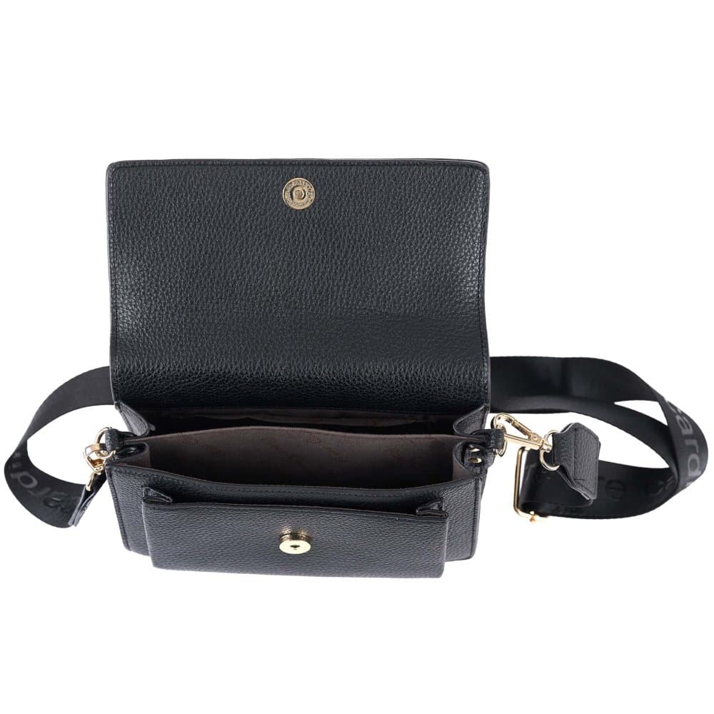 Pierre Cardin Elegantní dámská kabelka 2521 Černá Černá 2521-WX28-NERO 2