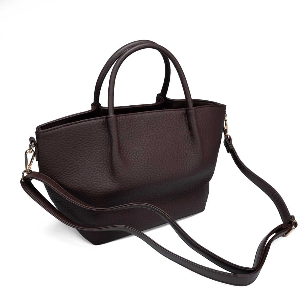 Pierre Cardin Dámská kabelka OSLO17 13563 tmavě hnědá Hnědá 13563-D.BROWN 2