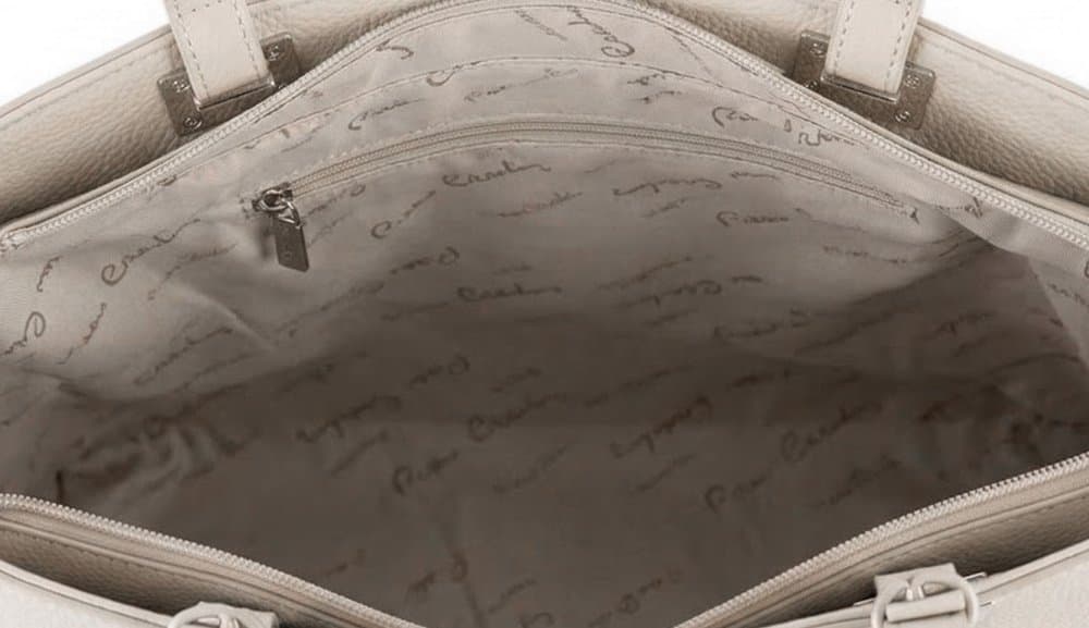 Pierre Cardin Elegantní dámská kabelka 24021 Béžová Béžová WX25-24021-BEIGE 3