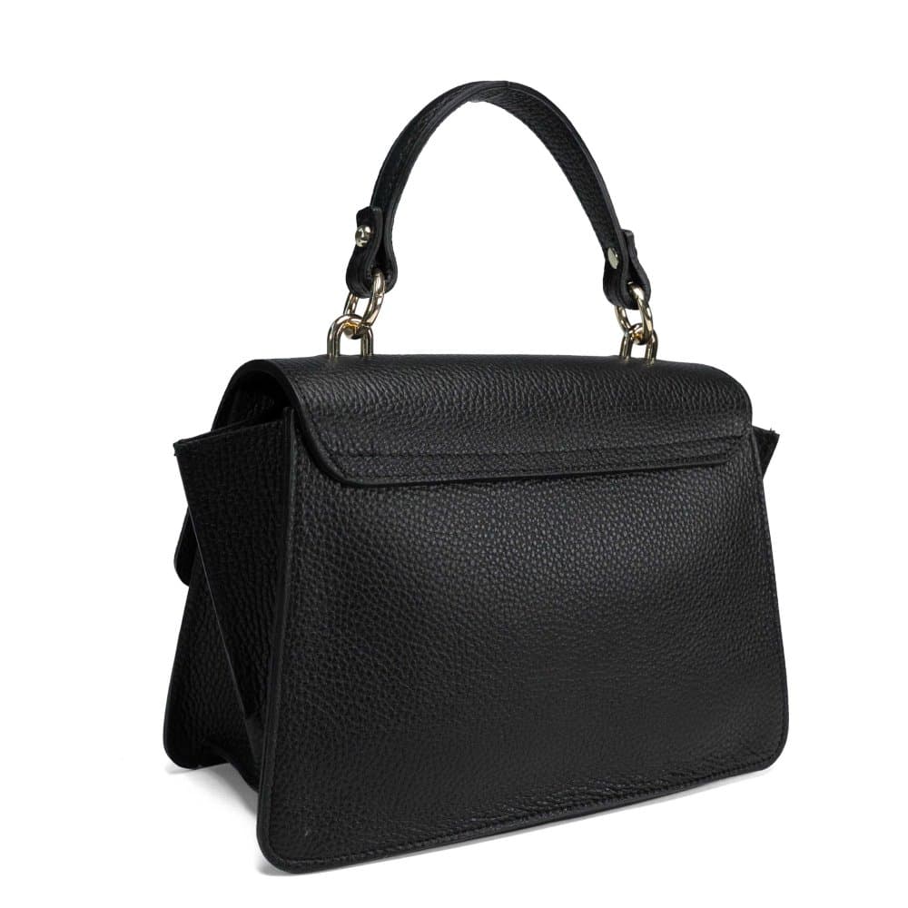 Pierre Cardin Dámská kožená kabelka 13002 černá Černá 13002-BLACK 2