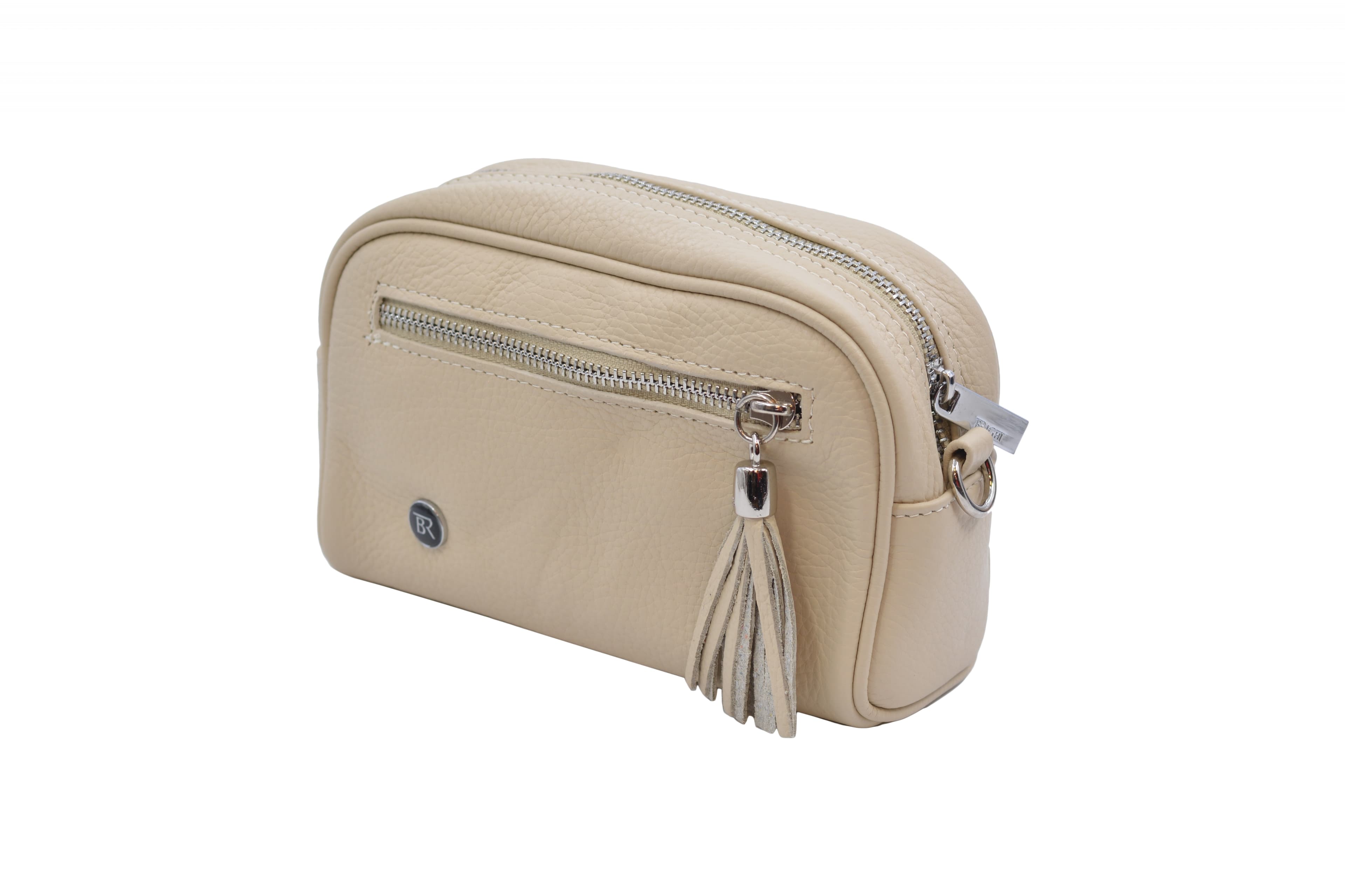 Bright Dámská crossbody kapsa Smetanová, krémová