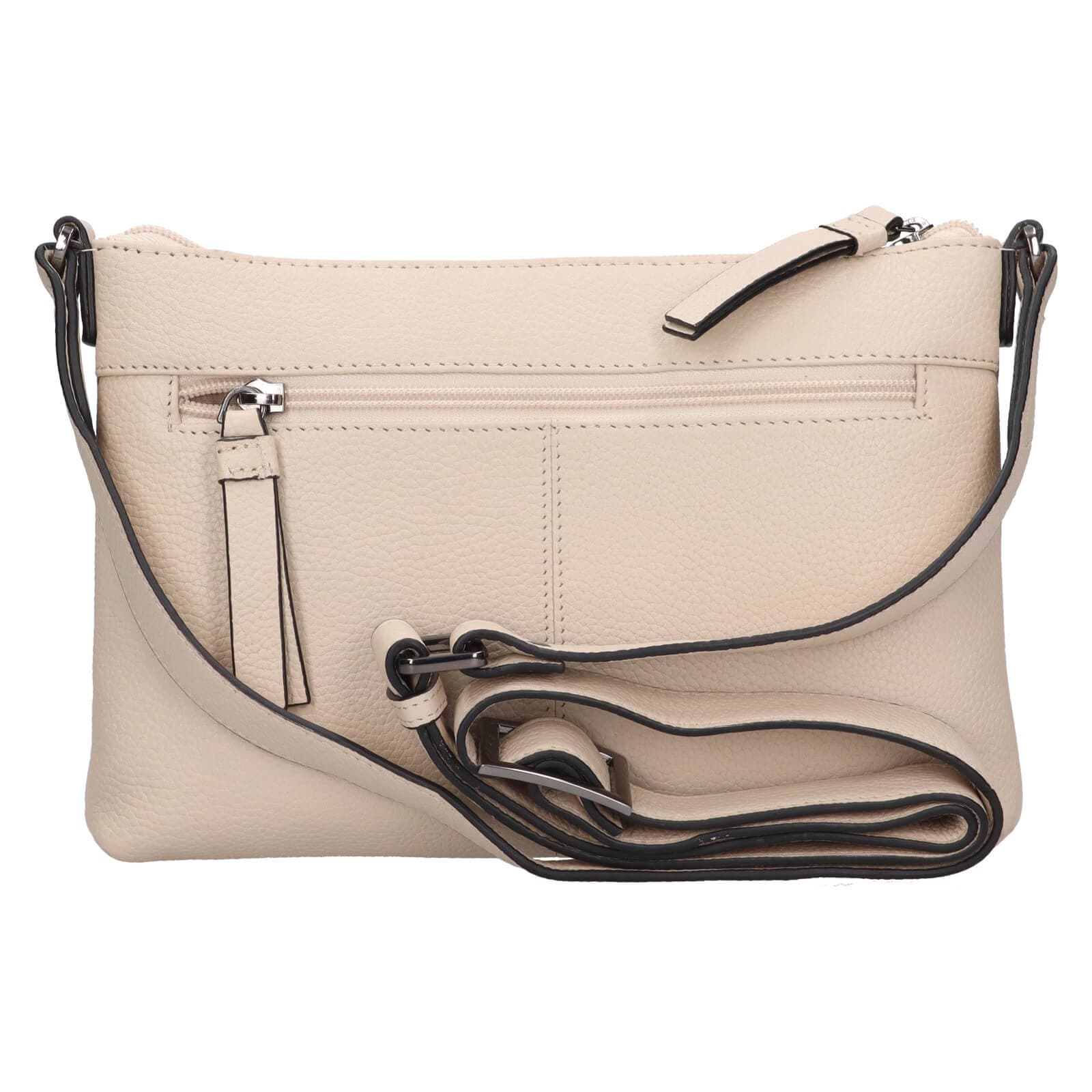 Crossbody kabelka Lagen Mao, krémová 3