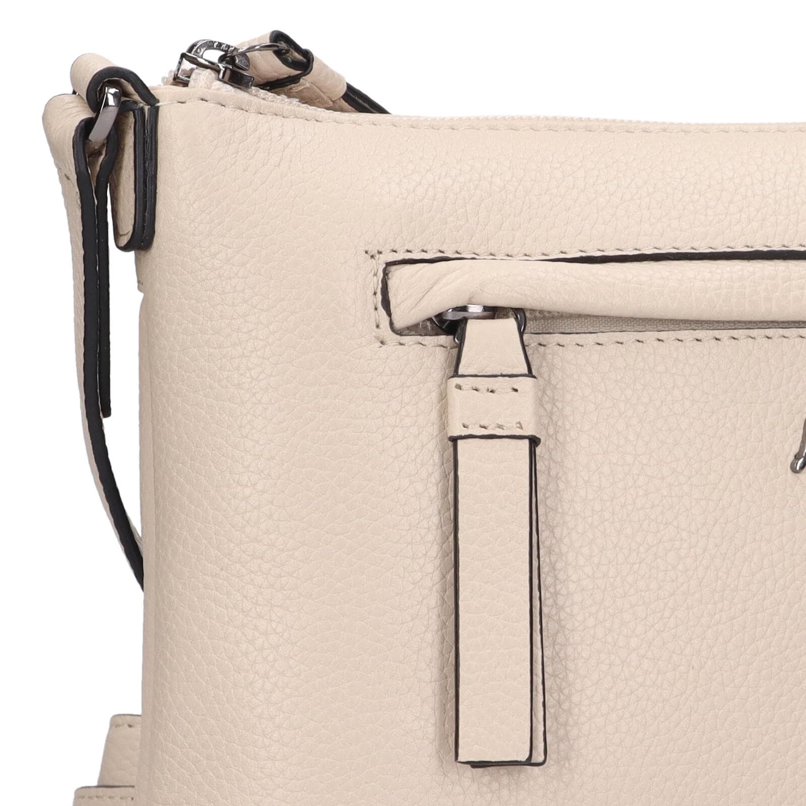 Crossbody kabelka Lagen Mao, krémová 5