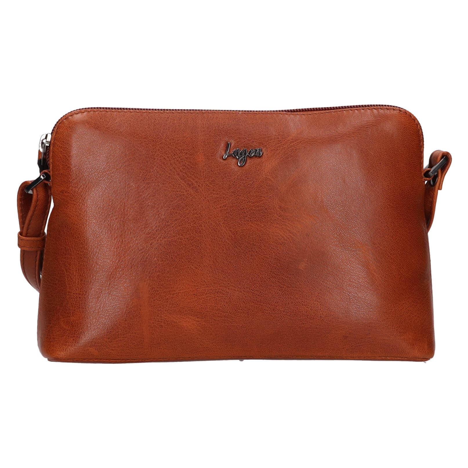 Crossbody kabelka Lagen Jitke, hnědá