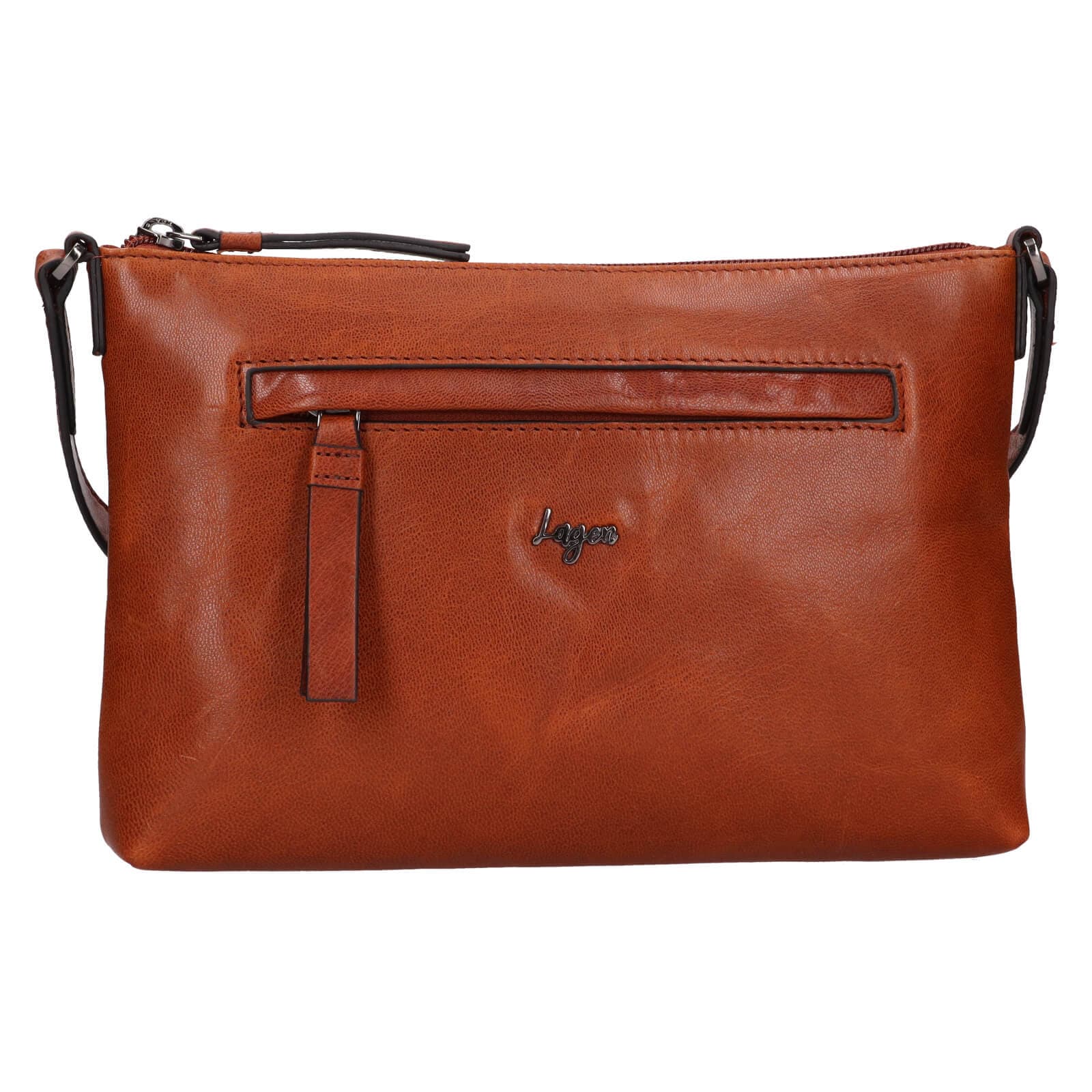 Crossbody kabelka Lagen Mao, hnědá
