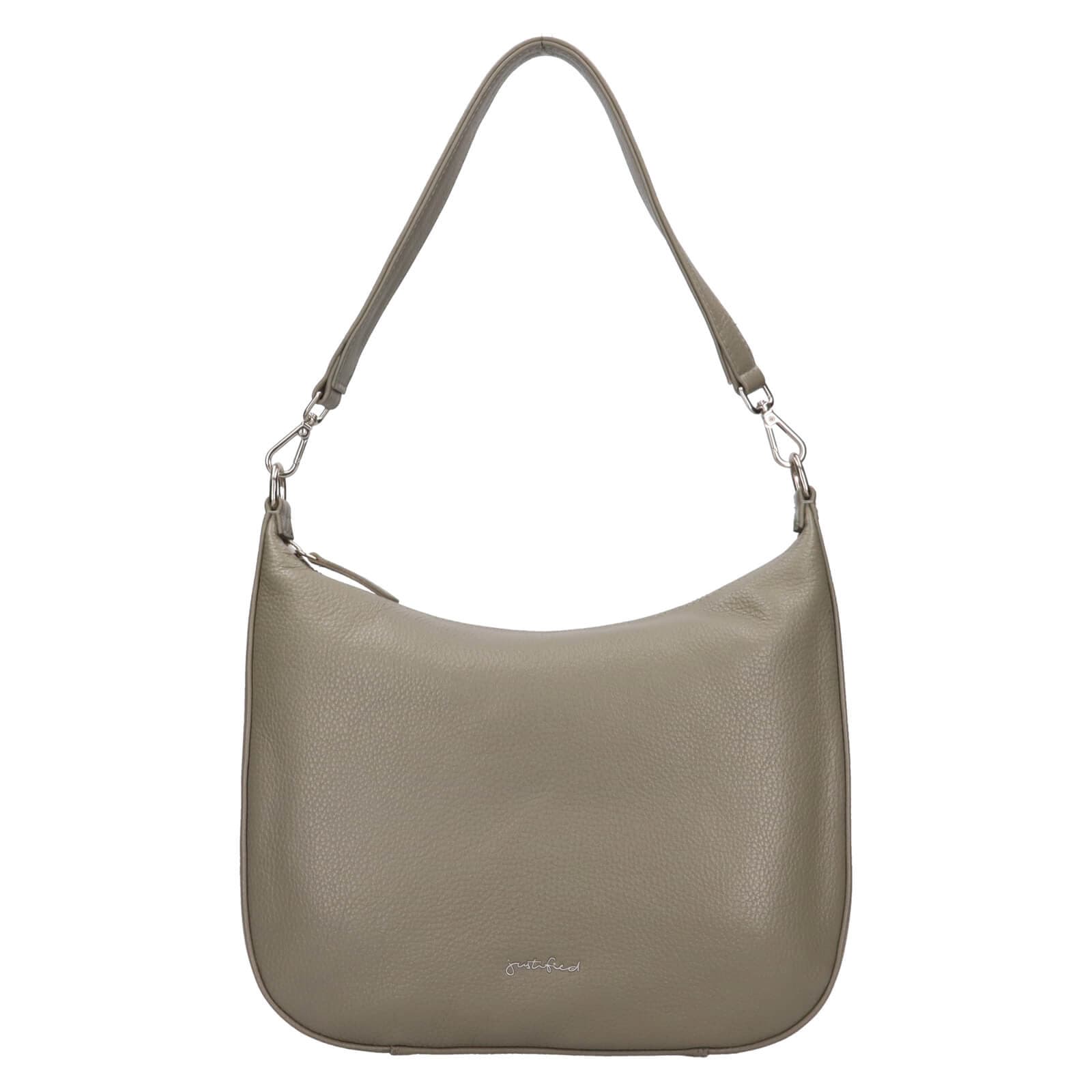 Kožená crossbody kabelka Justified Milly, zelená