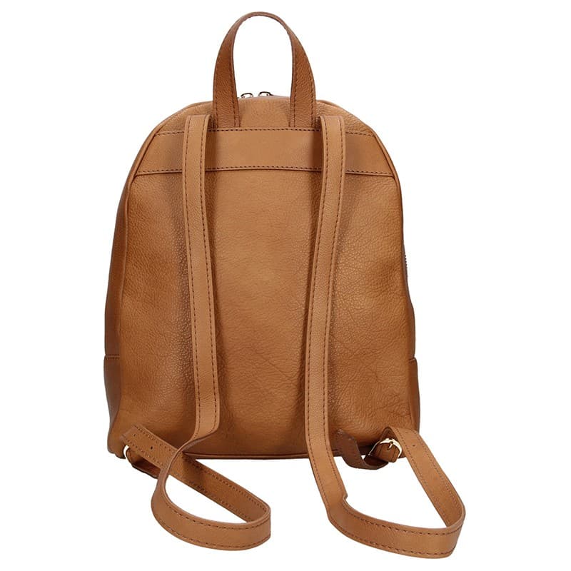 Kožený batoh Facebag Paloma, hnědá 3