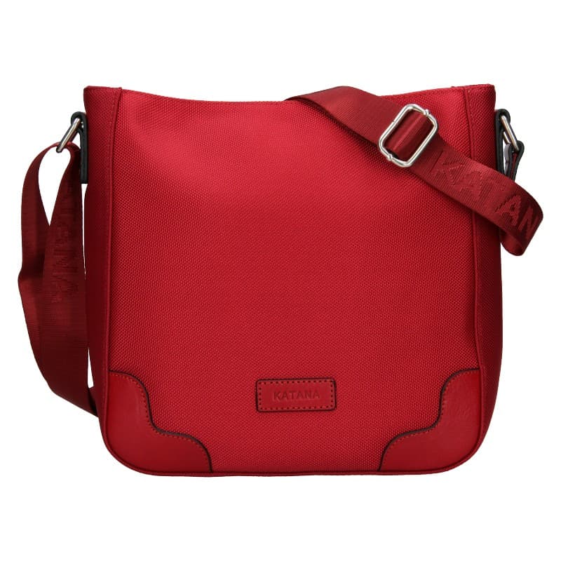 Crossbody kabelka Katana Runa, červená