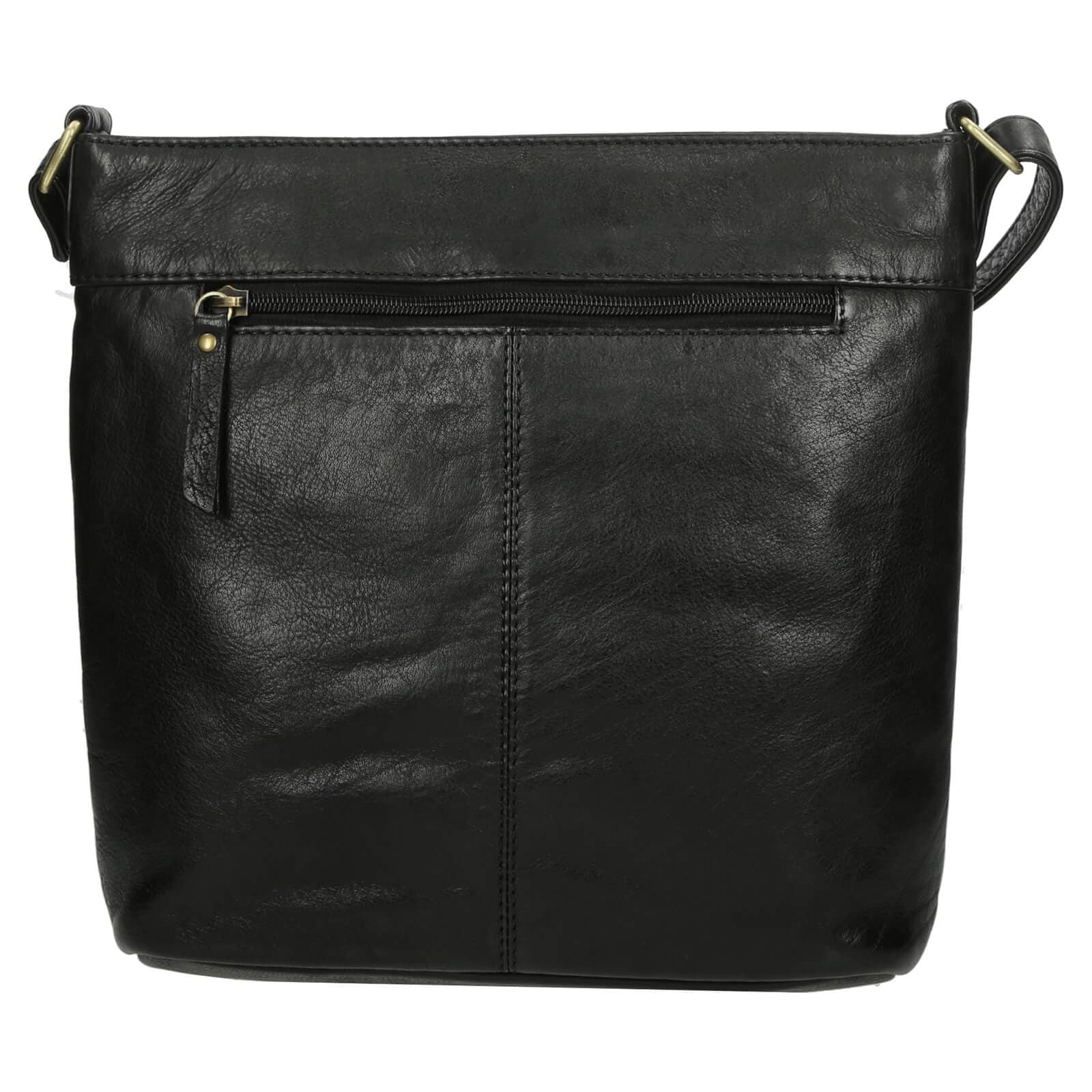 Kožená crossbody kabelka Enrico Benetti Eva, černá 3