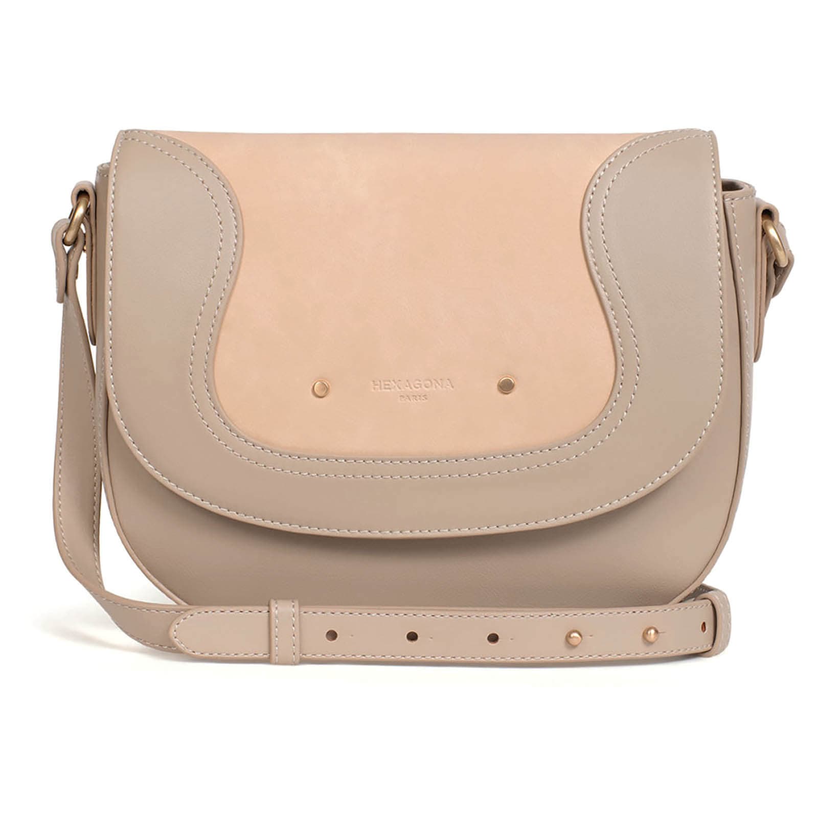 Crossbody kabelka Hexagona Irma, béžová