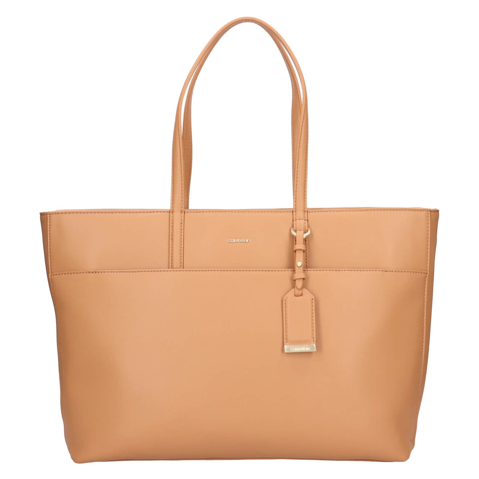 Kabelka Calvin Klein Siaa, hnědá