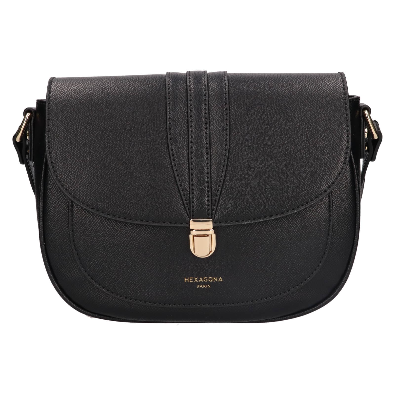 Crossbody kabelka Hexagona Devol, černá