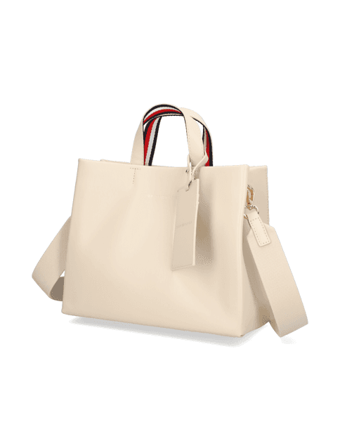 Kabelka Shopper Tommy Hilfiger, béžová