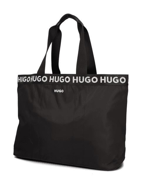 Kabelka Shopper HUGO, černá